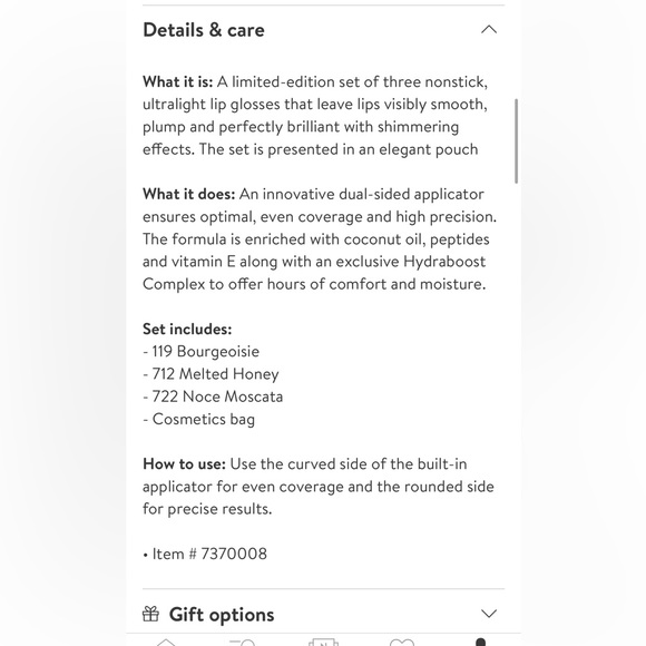 SOLD: Chanel Holiday Lipgloss Trio Sheer Genius NWT. - Picture 2 of 15